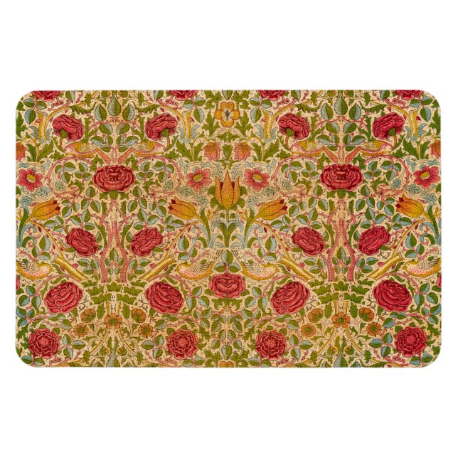 Ímã Rosa, 1883, por William Morris (Horizontal)