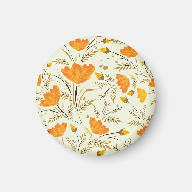 Imã Rosa amarela (Frente)