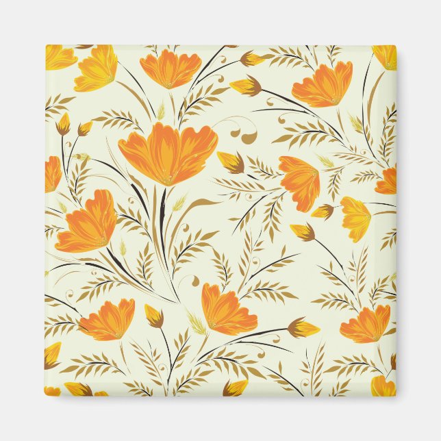 Imã Rosa amarela (Frente)