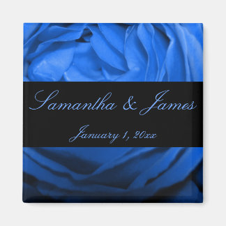 Imã Rosa Azul Casamento Pessoal
