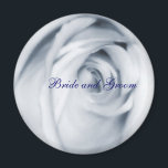 Imã rosa azul magnet Bride e Groom<br><div class="desc">a manutenção perfeita,  totalmente personalizável.rosa azul noiva e ímã de noivos veem outros produtos correspondentes.</div>