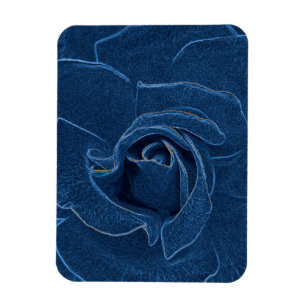 Ímã rosa azul veludo
