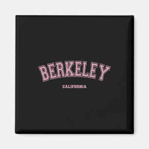 Imã Rosa Berkeley Califórnia Ca Estilo Varsity Em Berk