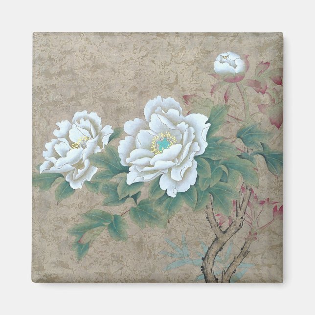 Imã Rosa branca (Frente)