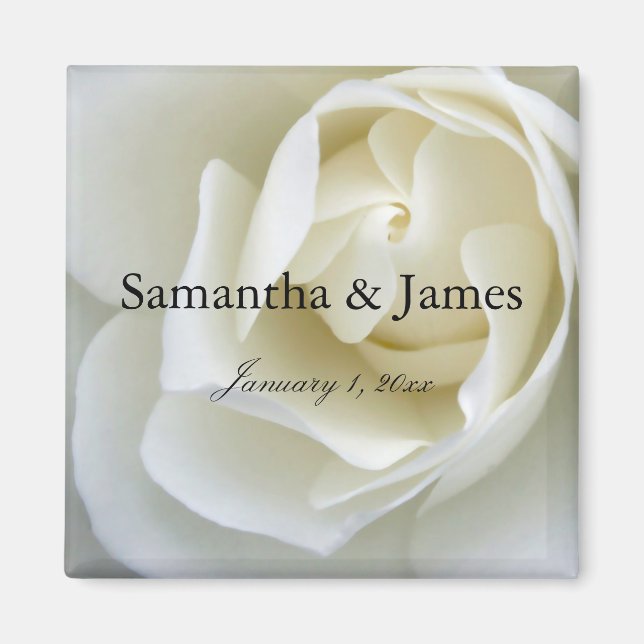 Imã Rosa Branca Crises (Frente)