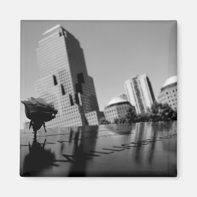 Imã Rosa branca da memória (Frente)