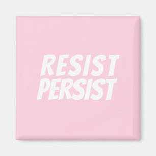 Imã rosa claro branca "Resistente"