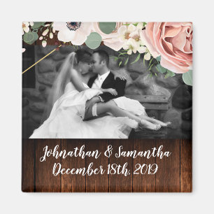 Imã Rosa de Jardim Geométrico do Magnet Personalizado