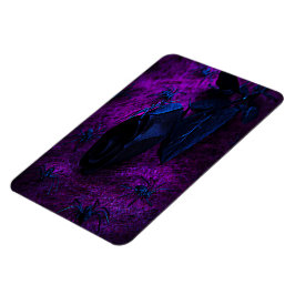 Ímã Rosa de Material Negro Spooky, Aranhas Negras