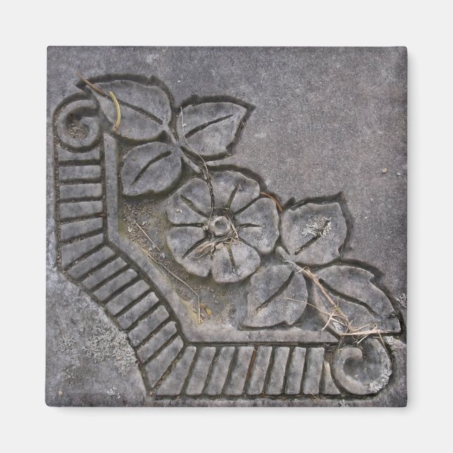 Imã Rosa de pedra (Frente)