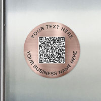 Rosa de Promocional de Código QR Dourado
