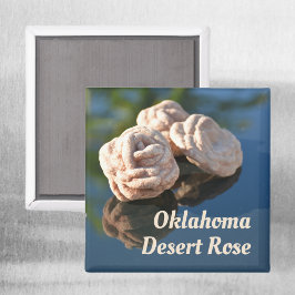 Imã Rosa Desértica de Quartzo de Areia de Oklahoma