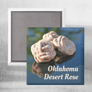 Imã Rosa Desértica de Quartzo de Areia de Oklahoma