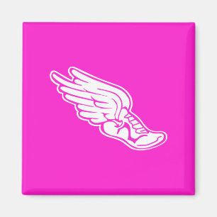 Imã Rosa do ímã do logotipo da trilha