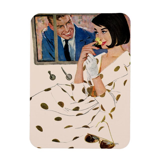 Ímã Rosa do Ouro (Vertical)