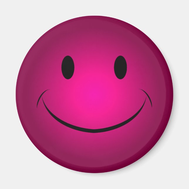 Imã Rosa Face Magnet (Frente)