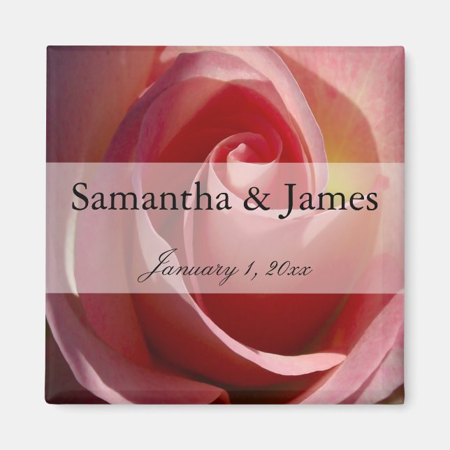 Imã Rosa Luar Pálido (Frente)