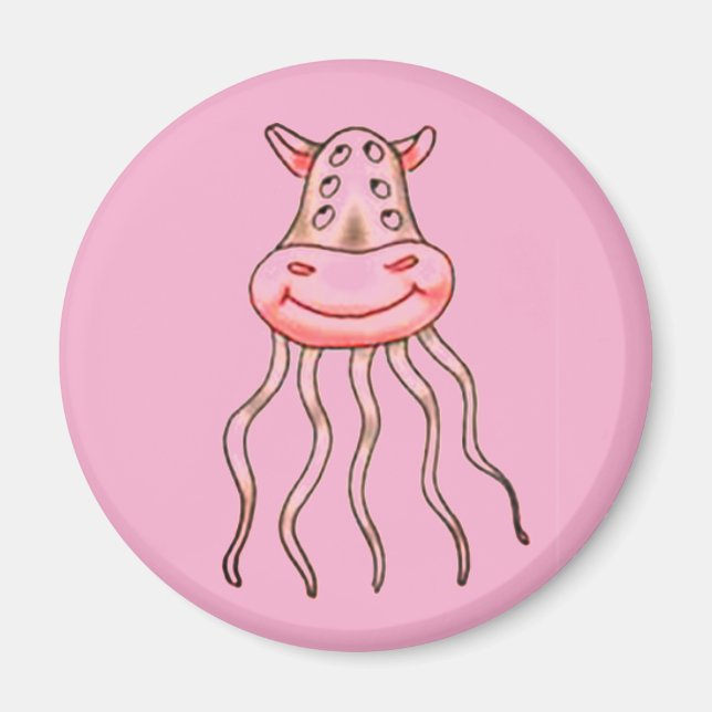 Imã Rosa Monster (Frente)