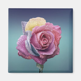 Imã Rosa multicolor