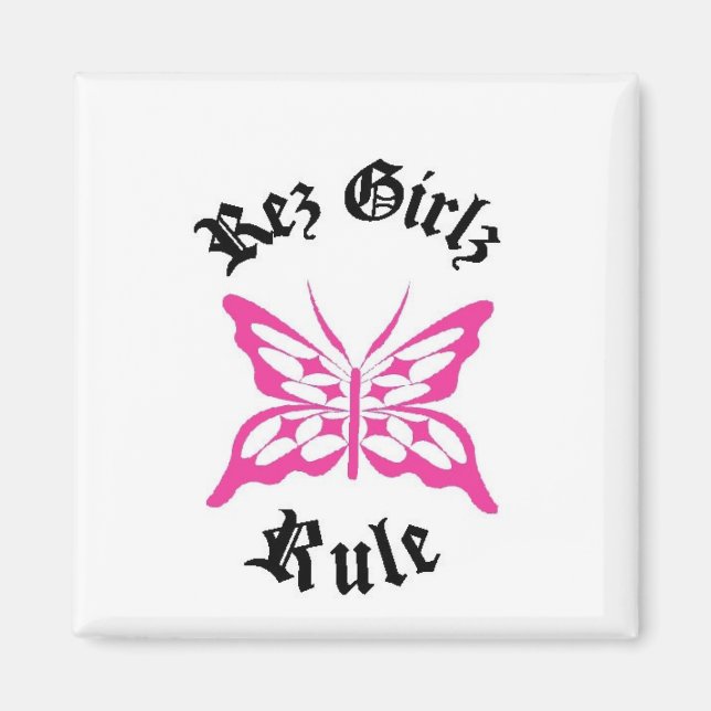 Imã rosa-preto (Frente)