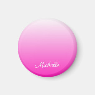Imã Rosa quente personalizado do ombre do inclinação