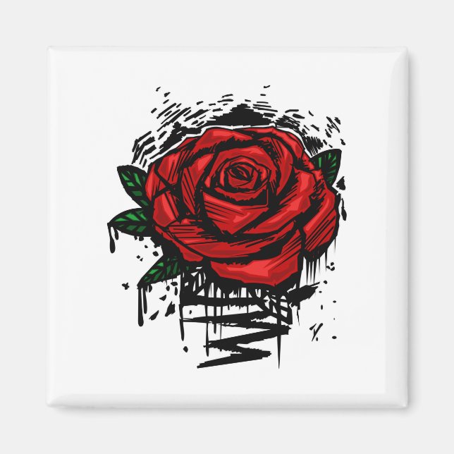 Imã Rosa resistente (Frente)