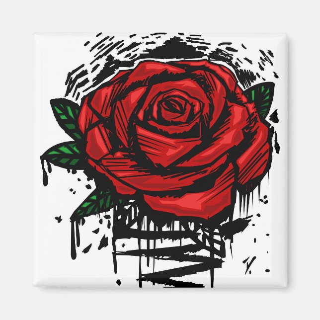 Imã Rosa resistente (Frente)