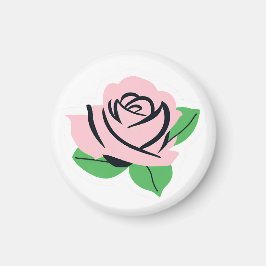 Imã Rosa Rosa Bebê