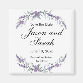 Imã rosa roxo lavanda eucalipto