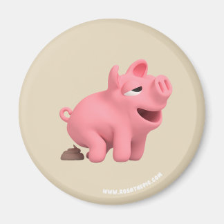Imã Rosa the Pig does a Poop