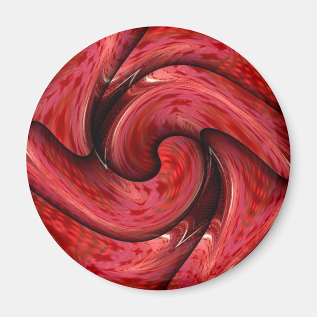Imã Rosa vermelha (Frente)