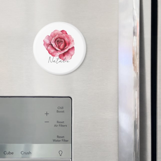 Imã Rosa vermelha (In Situ (Fridge))