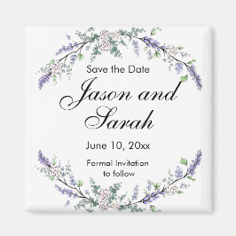 Imã rosas brancas de eucalipto lavanda