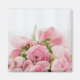 Imã Rosas Cor-de-Rosa para Casamento