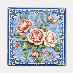 Imã rosas coradas de Lisboa íman