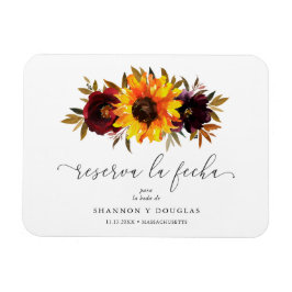 Ímã Rosas de girassol queda rustica Espanhol salvar da