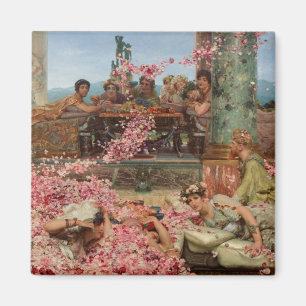 Imã Rosas de Heliogabalus (por Alma-Tadema)