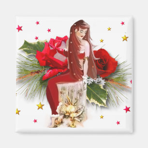 Imã Rosas de Natal, ímã