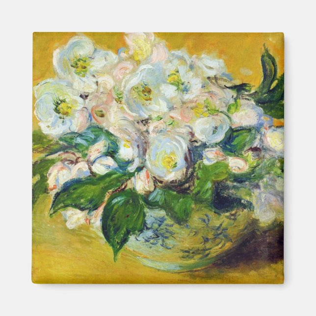 Imã Rosas de Natal (por Claude Monet) (Frente)