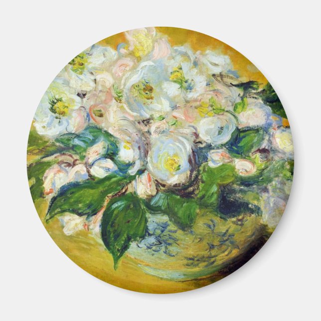 Imã Rosas de Natal (por Claude Monet) (Frente)