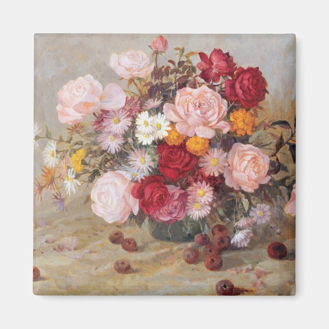 Imã Rosas e margaridas (Frente)