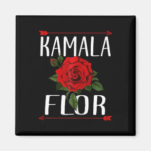 Imã Rosas Flor 2024 Estou Com Ela