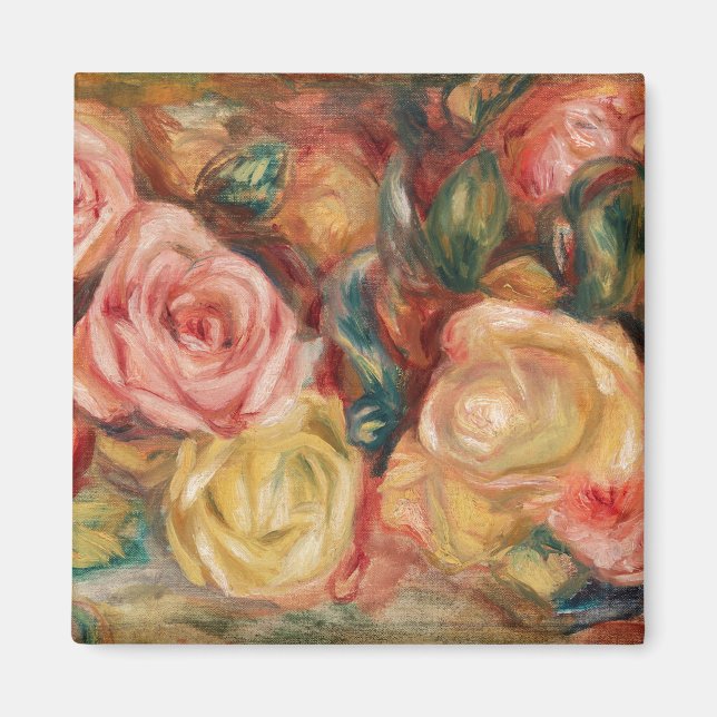 Imã Rosas por pintura impressionista do Renoir (Frente)