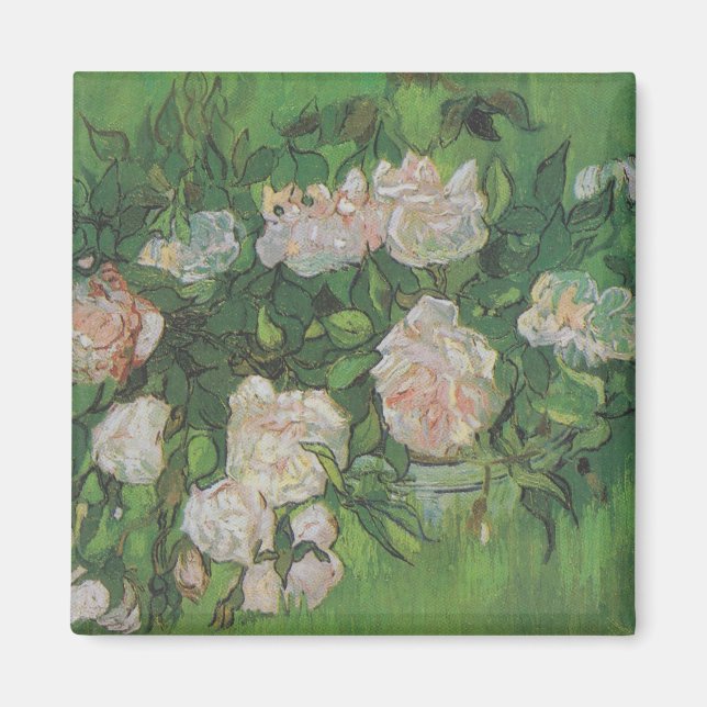Imã Rose Bush by Vincent Van Gogh  (Frente)