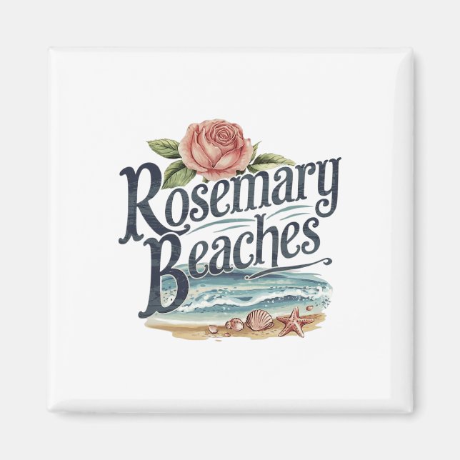 Imã Rosemary Beaches (Frente)