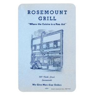 Ímã Rosemount Grill Magnet