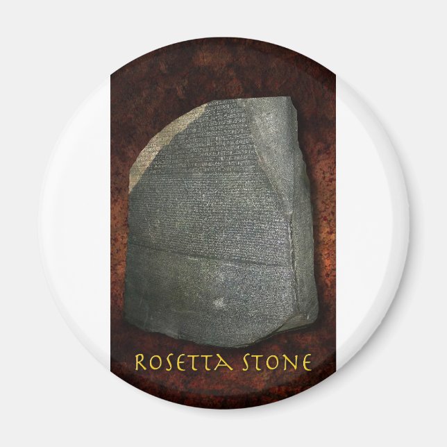 Imã Rosetta Stone (Frente)