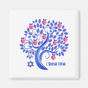 Imã Rosh Hashanah. Jewish New Year Gift Magnet