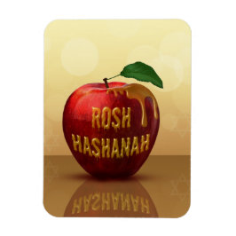 Ímã Rosh Hashanah Jewish New Year Honey Apple