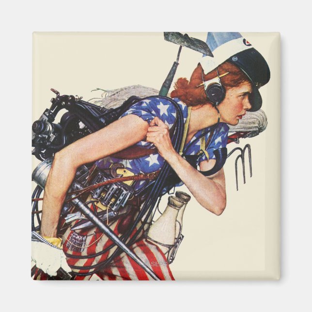 Imã Rosie para o resgate (Frente)